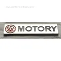 Plastic Chrome Emblem & Company Logo Badge